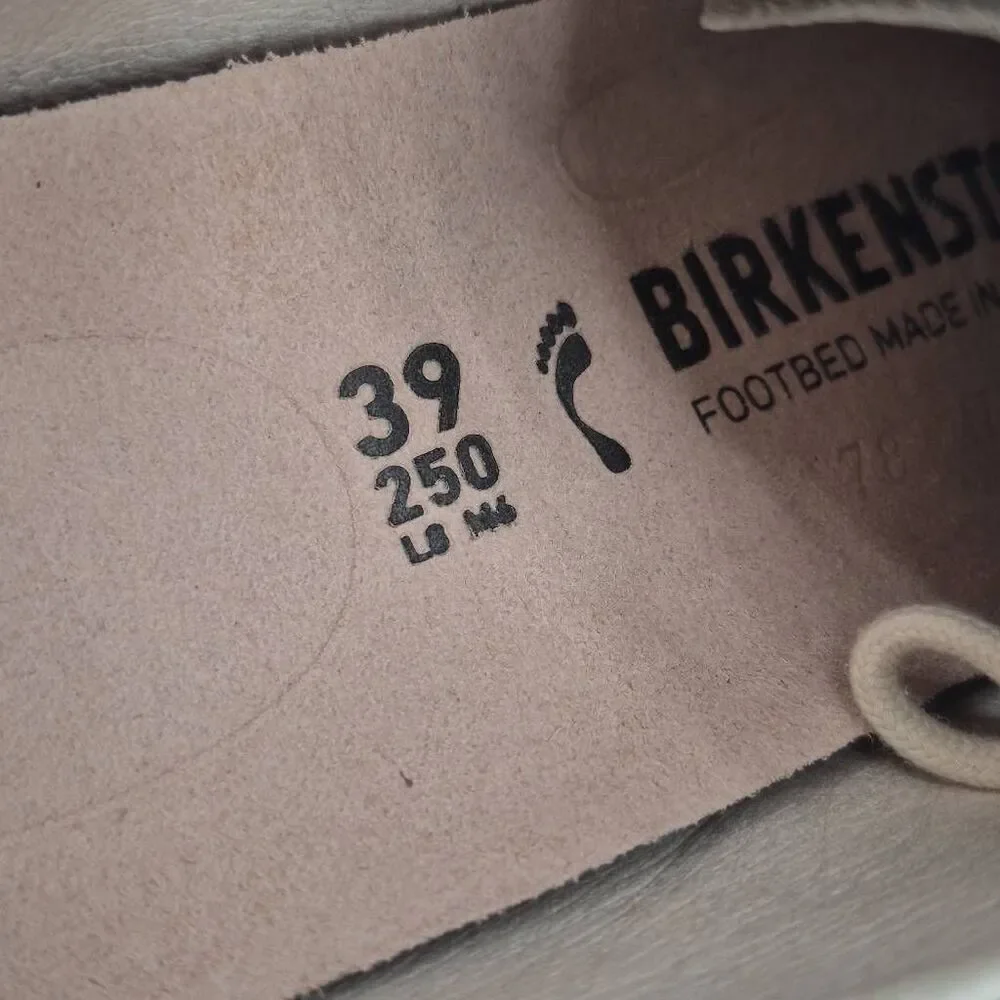 Birkenstock Bend Low Decon Pop Taupe/Eggshell Size US 8/ EU 39